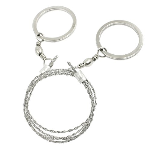 TOPSUN Wilderness Survival Chain Saw Stainless Steel Survival Wire Tool