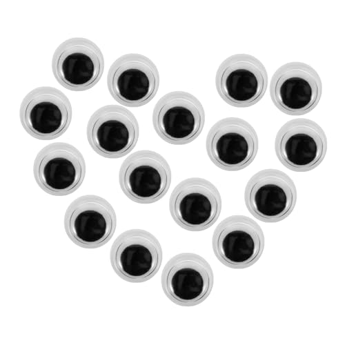 TEHAUX 400pcs Dolls Wiggle Eyes Stickers Self-Adhesive Craft Eyes for Stuffed Animals DIY Decor