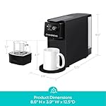 CASABREWS CM7036E Single Serve Espresso Machine for Nespresso Original Pods, 20 Bar Small K-Cup Coffee Maker with 4 Modes and 20oz Removable Water Tank, Coffee Maker - Image 2