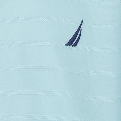 Image of Nautica Boys Short Sleeve Woven Button-Down Shirt. Light Weight & Breathable