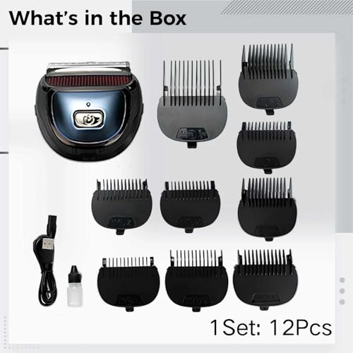 Kit de corte de pelo para hombre con carga USB para un estilo impecable 2