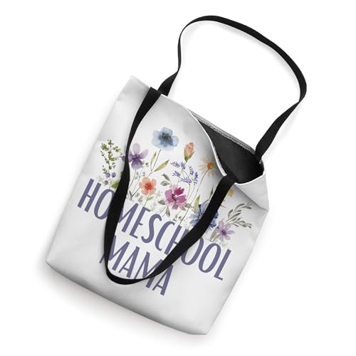 Bolso Tote con diseño floral Homeschool Mama miniatura 2
