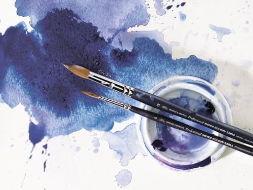 Image of Winsor & Newton Professional Water Colour 37 ML - Alizarin Crimson (004) - Finely Pigmented, Vibrant, Vivid & Intermixable Artists' Water Colour Paints - More Colours Available