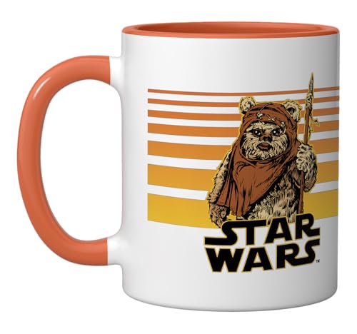 Tazón de cerámica Star Wars Wicket Retro Ewok 11 oz miniatura 1