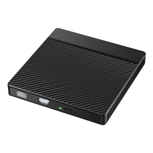 Schlankes externes optisches Laufwerk, USB 3.0, DVD-Combo, DVD-ROM-Player, DVD-RW-Brenner, Brenner und Wiedergabe