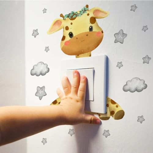 Vinilo Decorativo DOUKI Animales Acuarela para Pared miniatura 5