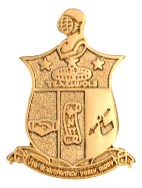 Kappa Alpha Psi 1'' Shield Sandblast Cuff Links