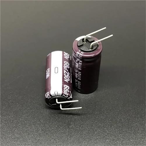 Condensateur électrolytique 68 µF 250 V pour réparer une alimentation TV ou moniteur