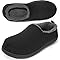 Anmerl Ciabatte Uomo con Memory Foam - Pantofole da Casa Invernali Calde con Soletta in Pile Morbido e Suola Antiscivolo, per Interno/Esterno