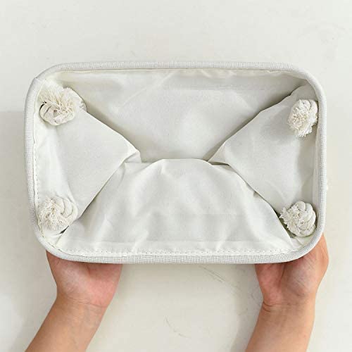 Sacyic Small Storage Baskets For Shelves,Fabric Storage Baskets For Closet,Rectangular Collapsible Baskets For Organizing Clothes,Toys,Books,Gifts #TOP7