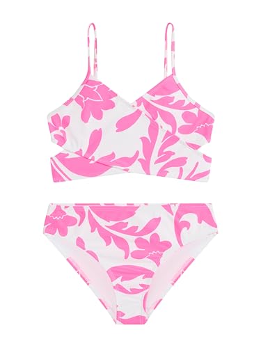 Image of Kanu Surf Girls' Coral Reef Beach Sport Wrap Around Bikini 2-piece Swimsuit