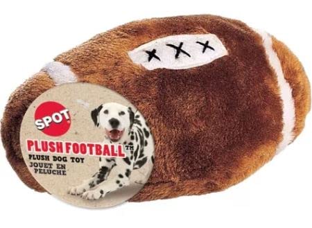 Ethical Pet Plush Football Dog Toy [Set Of 3] #TOP1