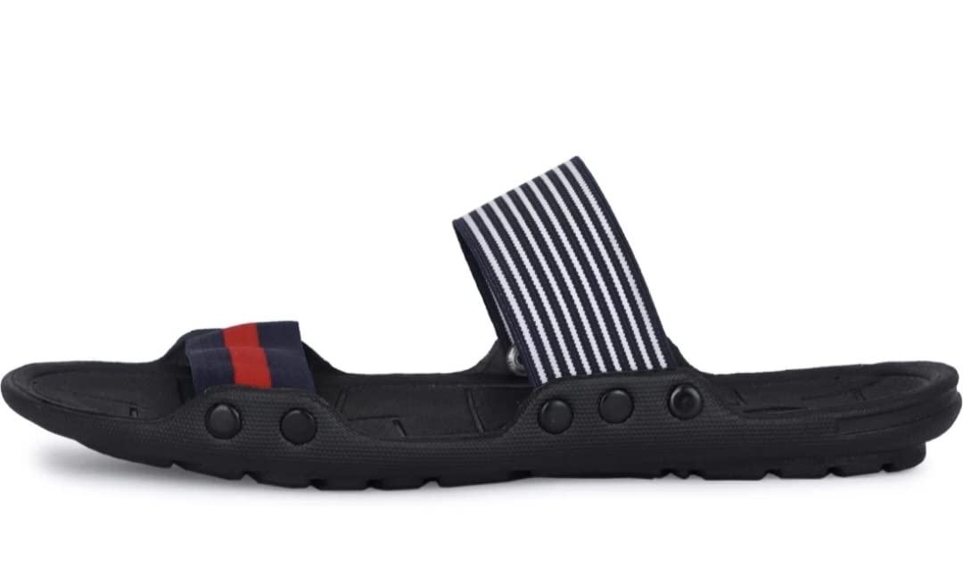 MEN SLIPPERS (NAVY Red, numeric_7) (B0BKSM2Z1N) Amazon Price History, Amazon Price Tracker