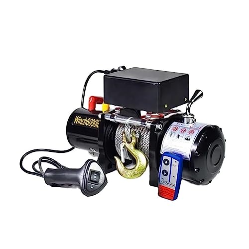 Winche Eléctrico 3000 Lbs 12V 24V para Vehículo Todoterreno miniatura 3