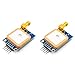 hiBCTR 2 Packs Compatible with NEO-7M GPS Module with SMA Antenna Interface, 3.3V/5V TTL for Arduino/STM32/C51, 51 MCU Code Included (Replaces NEO-6M)