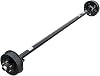 3.5k TK Trailer Axle - 3500 lb Electric Brake 5 Lug - Dexter Compatible, 61 Hubface 46 Spring Center / 5x4.5 Bolt Pattern