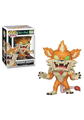Funko Pop! Animation: Rick and Morty-Berserker Squanchy Collectible Figure - Figura de Vinilo Coleccionable - Idea de Regalo- Mercancia Oficial - Juguetes para Niños y Adultos - TV Fans