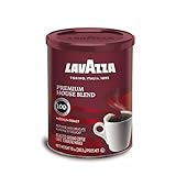 Lavazza Premium House Blend Ground Coffee, Medium Roast, 10-Ounce Can