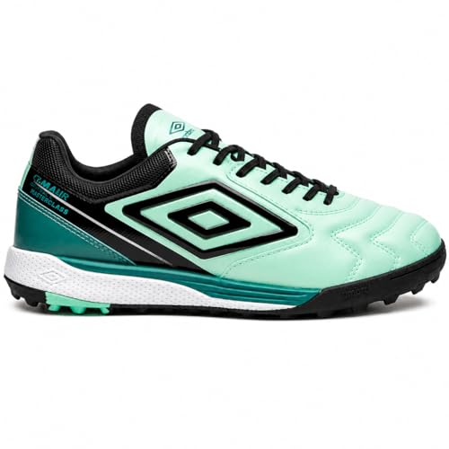 Chuteira Society Umbro Adamant Master Class Pro Bu, Verde Água/Preto/Petroleo, 39