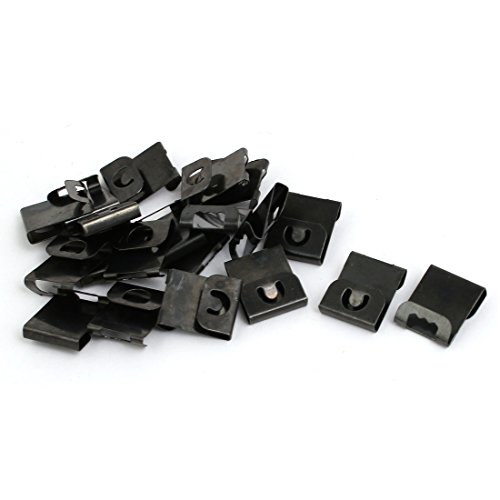 Image of uxcell Metal S Type Album Photo Picture Artwork Frame Hanging Hook Hanger Clips 20pcs