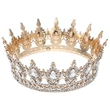 CALLARON 王冠 髪飾り ティアラ 花嫁 クラウン おしゃれ キラキラ ブライダル 髪飾り ヘアアクセサリー 大人子供兼用 ウエディング 結婚式 成人式 写真撮影