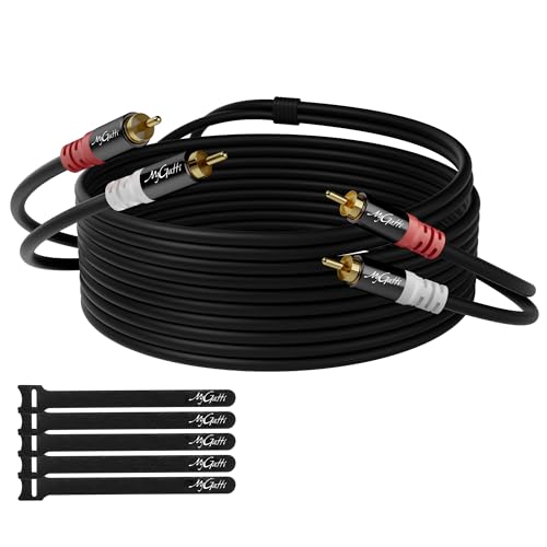 Mygatti RCAケーブル 10M 2RCA to 2RCA