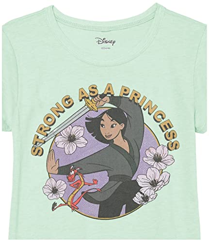 Disney Girls' Mulan Fight Like a Princess T-Shirt2