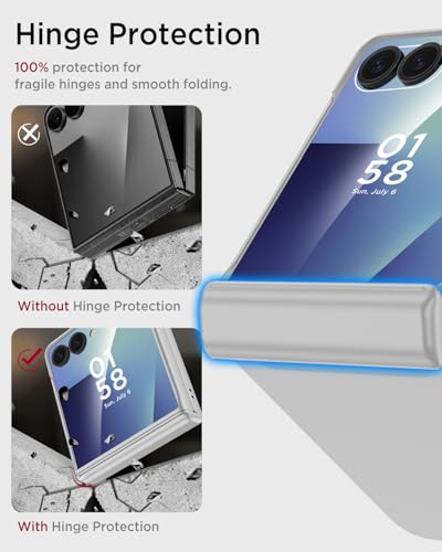 Coque rigide Samsung Flip 7 robuste antichoc avec protection intégrale