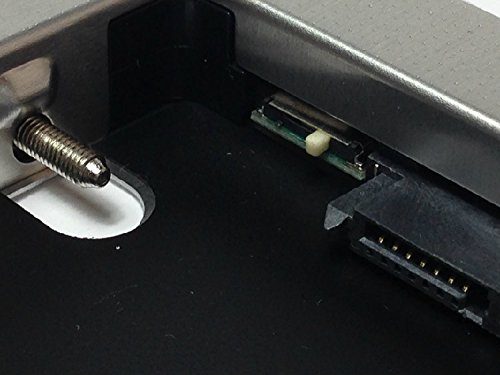 Highrock Sata 2Nd Hdd Caddy Case Tray For 12.7Mm Universal Cd/Dvd-Rom Optical Bay Drive Slot (For Ssd And Hdd) #TOP3