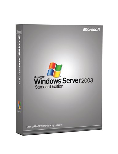 Image of Microsoft Windows Server Standard 2003 With Service Pack (10 Client) Old Version