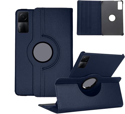 Image of Flip Cover for Xiaomi Redmi Pad SE 11 inch 360 Degree Rotating Cover (Blue)