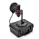 Geeignet für Podcast, Youtube, Gaming, und die Aufnahme von Gesang: Das RS Pro bietet alles, was Sie für hohe Tonqualität und einwandfreie Aufnahmen benötigen. Das Mikrofon hat eine nierenförmige Richtcharakteristik, was bedeutet, dass es an der Vorderseite am empfindlichsten ist und ungewollte Hintergrundgeräusche ausblendet.