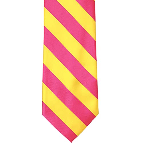 Image of tiemart Men's Striped Tie Standard Length