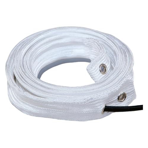 SAF Wärmetechnik KM-HT-H Silikat Isoliertes Heizband, 3,0m Länge, 1050 Watt, 230 Volt