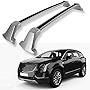 FINDAUTO Roof Rack Cross Bar for Cadillac XT5 2016-2022(Only Fit Models with Existing Roof Rails) Aluminum Crossbar for Luggage Kayak Bike Cargo Carrier 165LBS/ Silver