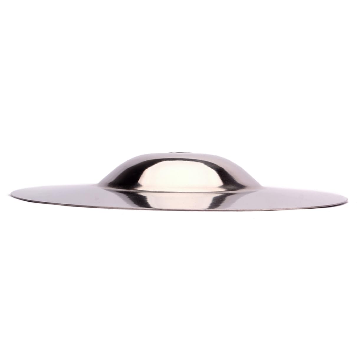 GALPADA 2pcs Silver Crash Cymbal for Beginner Drummers Durable Percussion Instrument Accessories High Hardness Tablets Clean and Delicate Tone for Practice and Performance