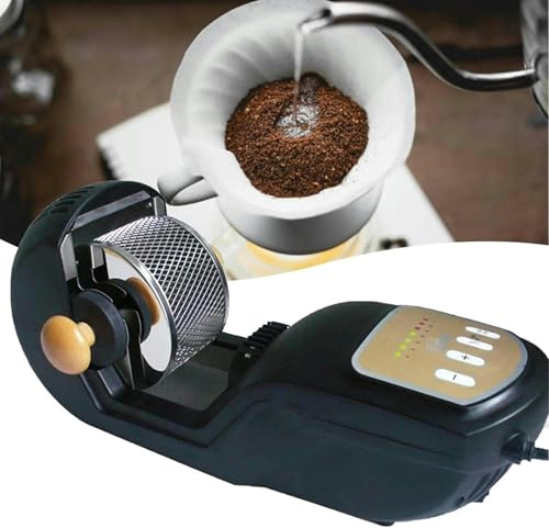 Máquina torradora de café elétrica totalmente automática de 1600 W,