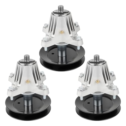 PetMigo 3 Pack 618-09236 54 Mower Deck Spindle Replaces 618P09236 Compatible with Cub Cadet XT1-GT54 XT1-ST54 ZT1-54 ZT2-54 ZTS2-54 for Craftsman Z5800 T3200 for Troy Bilt Mustang 54XP