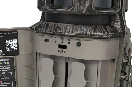 Image of Stealth Cam Revolver Pro 2.0 360 Degree Cellular Camera 40MP, 1-6 Zone On-Demand and Live View, 0.4 Sec Trigger, Built in Memory, HD Photo and Video