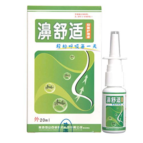 BATYY Spray nasal - 100% Natural Erva Médica Tradicional Chinesa - Atua em 2 Minutos - para o Alívio