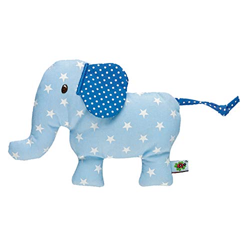 Preisvergleich Produktbild Rassel Elefant BabyGlück, hellblau