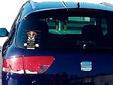Pegatina Bad Dog 230573 para coche, ideal para pegar en la luna trasera, paragolpes