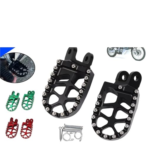 Cale-pied pour XL600V Transalp avec grip maximal rouge - 2