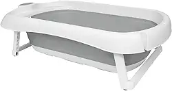 Buba Banheira Dobrável Silicone E Plástico Portátil (Cinza)