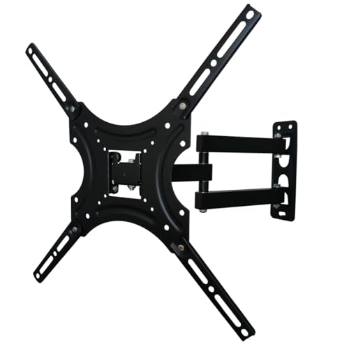 Yuarisx Tilt Swivel TV Wall Mount Full Motion Articulating B