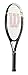 Wilson Hyper Hammer 5.3 Strung Tennis Racket (Black/White, 4 1/8)