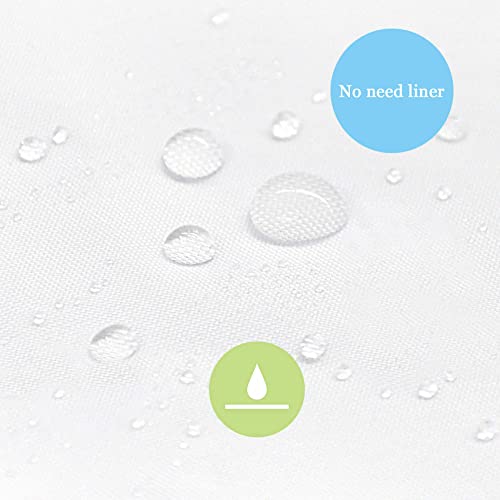 Blue Daisy Floral Shower Curtain White Flower And Butterfly On Modern Abstract Geometric Grey And White Shower Curtain Farmhouse Country Shower Curtain Bathroom Fabric Durable 12 Hooks 72X72Inches #TOP5