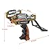 HANDBAIGE HBG Professional Slingshot with 6 Replacement Rubber Bands & 50 Ammo Balls Compound Slingshot for Adults Hunting (Red)