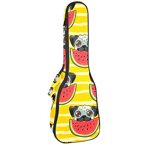 Sac à dos robuste pour ukulélé de concert idéal pique-nique