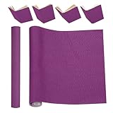 PATIKIL Buchbindetuch, 51 x 11 Zoll Buchtuch für die Reparatur von Bindungsgewebeoberflächenpapier Rückseitige Buchbindematerialien, Lila